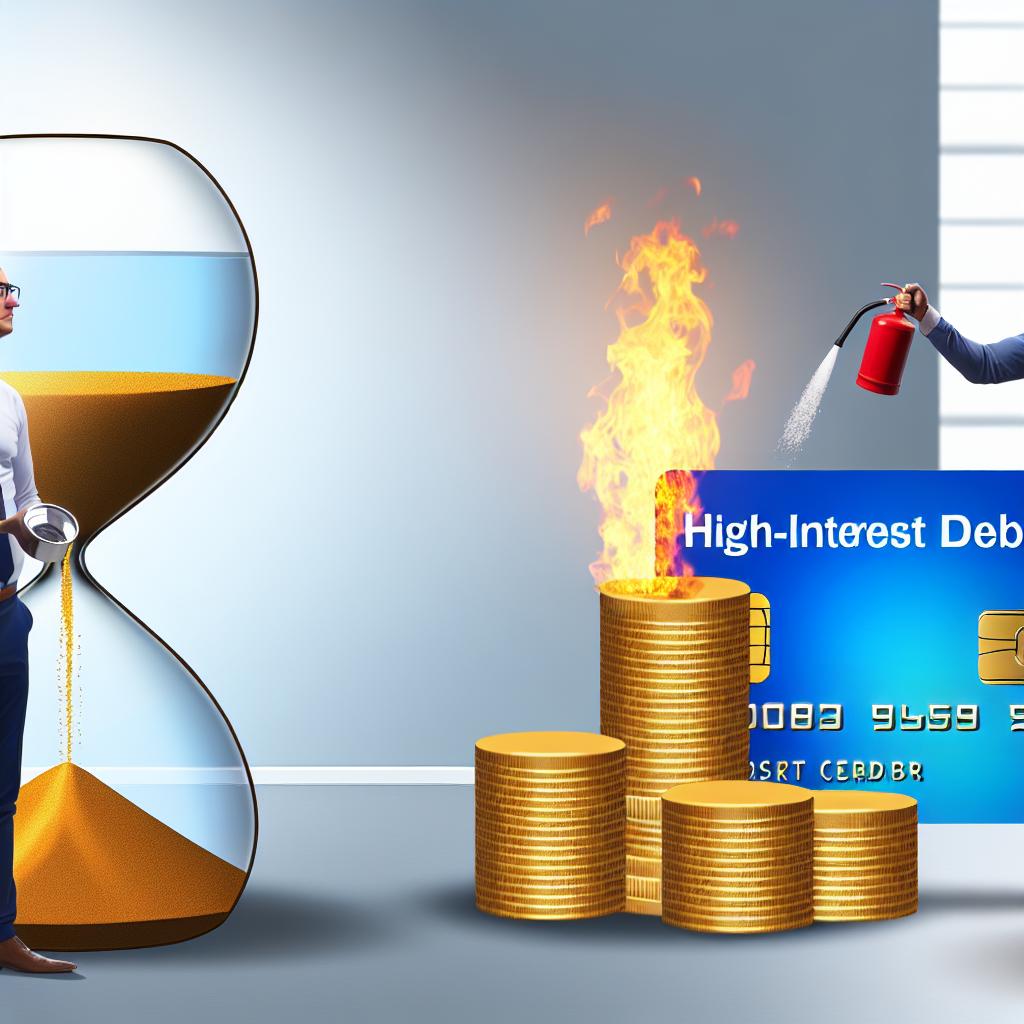 Pay off high-interest debt as quickly as possible.