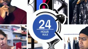 Avoid impulse purchases by using a 24-hour rule.